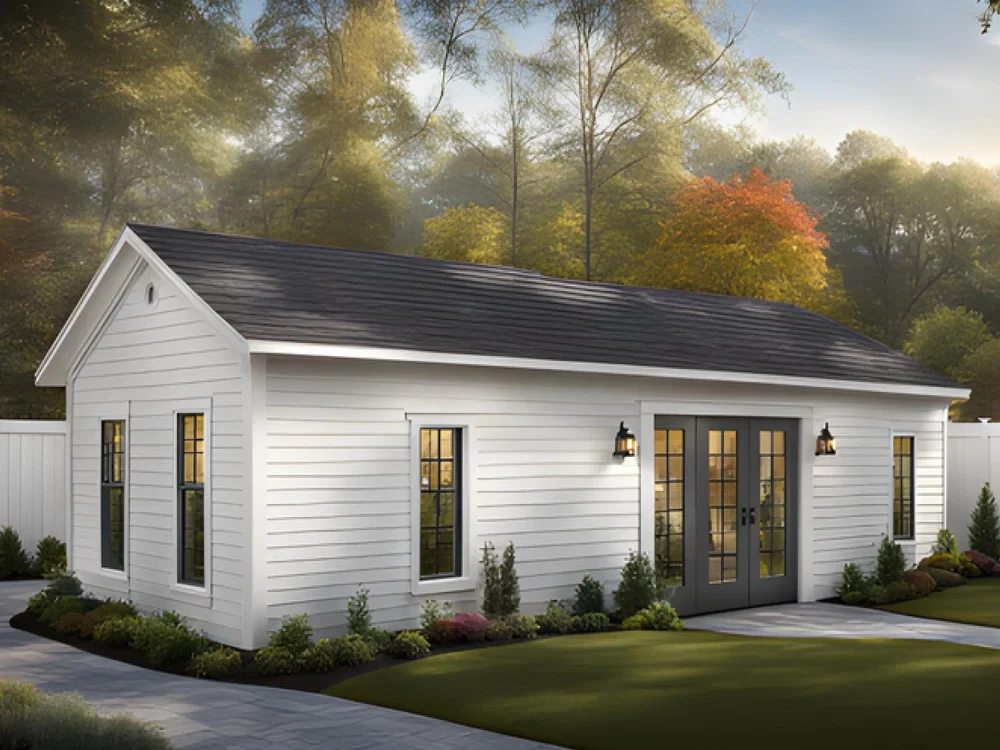 Exterior illustration of B504 One-Bedroom ADU