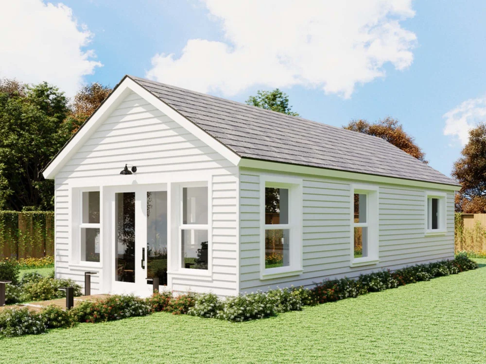 Exterior illustration of B576 One-Bedroom ADU