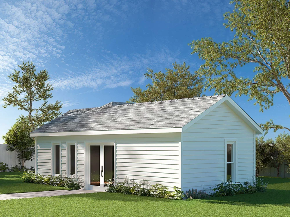 Exterior illustration of C743 Two-Bedroom ADU